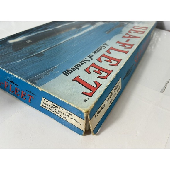 SEA-FLEET Strategy Board Game Vtg 1988 Kolony Industries Naval‎ Warfare Complete - Picture 3 of 13